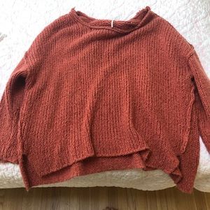 Free People chunky knit sweater